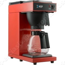 Μηχανή καφέ φίλτρου KEF | Σε κόκκινο 