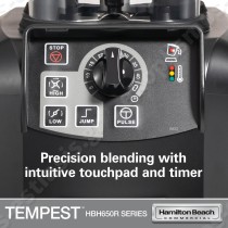 Επαγγελματικό Μπλέντερ TEMPEST HAMILTON | Επιλογή 2 ταχυτήτων- pulse -jump και χρονοδιακόπτης έως 40 sec 