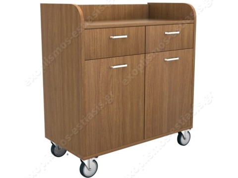 Ερμάριο σερβιτόρου με ρόδες