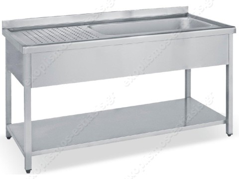 Λάντζα ανοιχτή 180εκ με 1 γούρνα 126x51x35