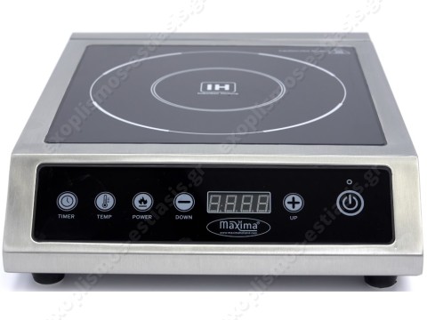 Επαγωγική εστία μονή 24εκ 3500W MAXIMA