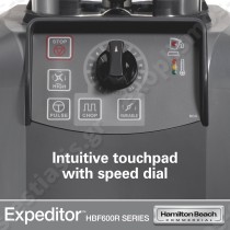 Επαγγελματικό μπλέντερ τροφίμων EXPEDITOR 600 HAMILTON | Ηλεκτρονικό touchpad