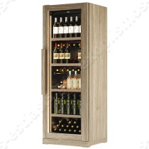 Ψυγείο συντηρητής κρασιών για 134 φιάλες IP PARMA 501 | Modern wood - Ξύλο τέφρας - STANDARD MODULE