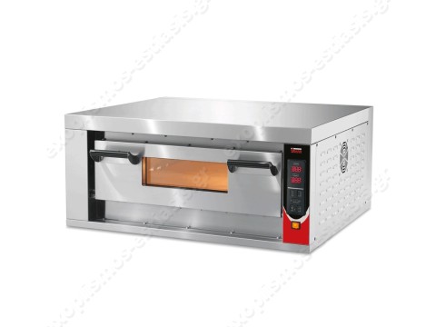 Επαγγελματικός ηλεκτρικός φούρνος για 4 πίτσες 35εκ Vesuvio 70x70 SIRMAN