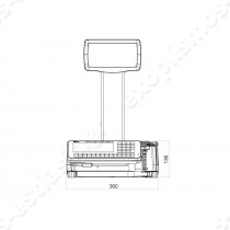 Ζυγαριά-Η/Υ DIGI SM-5300 B (3 χρόνια εγγύηση)