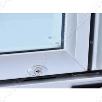Ψυγείο βιτρίνα συντήρησης με 2 πόρτες DC 1050 COOLHEAD | Κλειδαριά