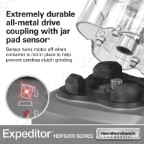 Επαγγελματικό μπλέντερ τροφίμων EXPEDITOR 600 HAMILTON | Αισθητήρας ελέγχου θέσης της κανάτας 