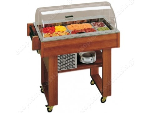 Salad bar ψυχόμενο 100εκ Carrello Frostemily