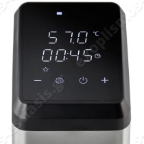 Επαγγελματική συσκευή Sous Vide CASO | Οθόνη αφής LED με ψηφιακή ένδειξη θερμοκρασίας και ώρας
