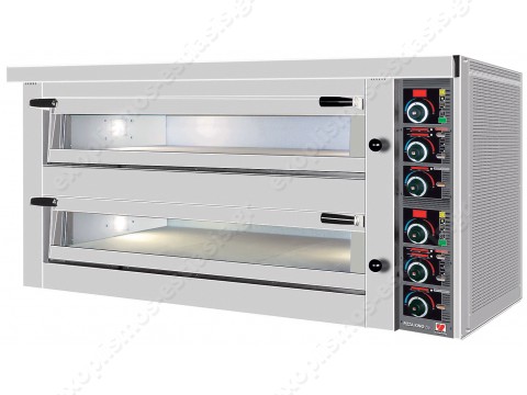 Επαγγελματικός ηλεκτρικός φούρνος ηλεκτρονικός 2 όροφοι για 12 πίτσες FPD152