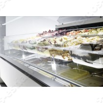 Ψυγείο βιτρίνα παγωτού 18 θέσεων 3DSHOW 170 ISA | Τρισδιάστατη εικόνα