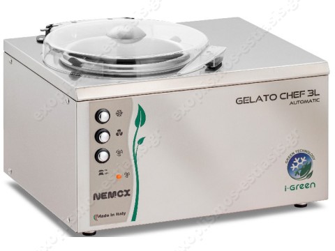 Παγωτομηχανή 1,7kg/h GELATO CHEF 3L AUTOMATIC NEMOX