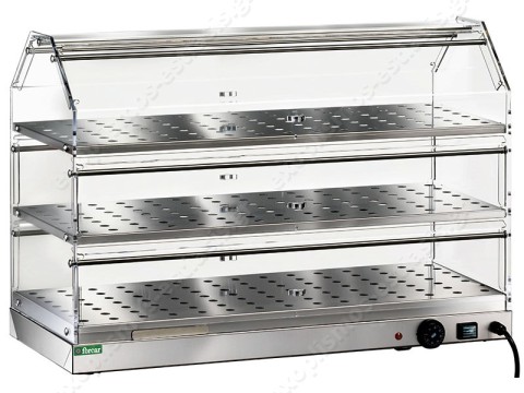 Βιτρίνα θερμαινόμενη 85εκ 3 επιπέδων Βιτρίνα θερμαινόμενη 85εκ 3 επιπέδων