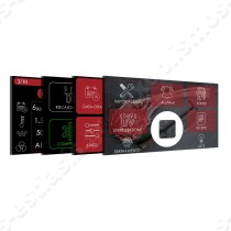 Ψυγείο ωρίμανσης EVERLASTING MEAT 150 BLACK GLASS  | Ρυθμίσεις παραμέτρων 