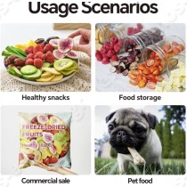 Αποξηραντής τροφίμων 5 θέσεων με τεχνολογία προκατάψυξης