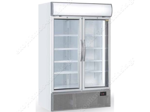 Ψυγείο βιτρίνα συντήρησης με 2 πόρτες TKG 1000H COOLHEAD