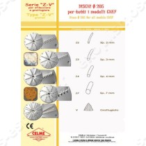 Τρίφτης 4mm Ζ4 για πολυκοπτικό CELME