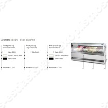 Ψυγείο βιτρίνα παγωτού 24 θέσεων 3DSHOW 220 ISA | Xρώματα