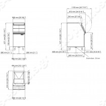 Αποθήκη πάγου 168Kg SB322 SCOTSMAN