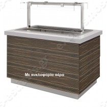 Salad bar ψυχόμενο για 3 GN 140εκ MB80CF3 INFRICO