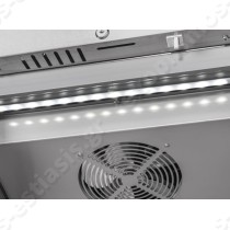 Ψυγείο θάλαμος κατάψυξη inox 50εκ GN 1/1 COOLHEAD QN 3 | Εσωτερικός φωτισμός LED