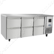Ψυγείο πάγκος συντήρηση 180εκ | Mε 3 διπλές συρταριέρες