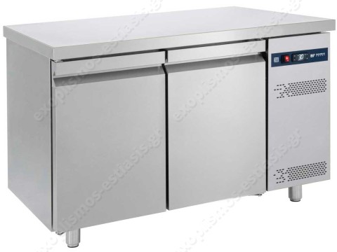 Ψυγείο πάγκος 124 χωρίς μηχάνημα με πόρτες GN 1/1 ΒΑΜΒΑΣ PK 124