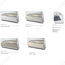 Ψυγείο βιτρίνα παγωτού 24 θέσεων DIVA 220 ISA | Xρώματα