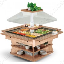 Salad bar Oasi 8 M TECFRIGO