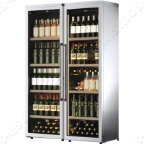 Ψυγείο-συντηρητής κρασιών με ανοιγόμενες πόρτες IP 2501 | Σε ανοξείδωτο