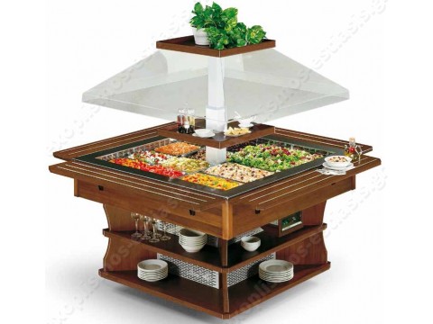 Salad bar Oasi 4 M TECFRIGO