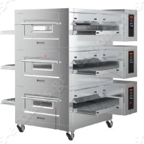 Επαγγελματικός ηλεκτρικός φούρνος πίτσας τούνελ για 60 πίτσες TNV-50E PIZZA GROUP  | Στοιβαζόμενοι φούρνοι
