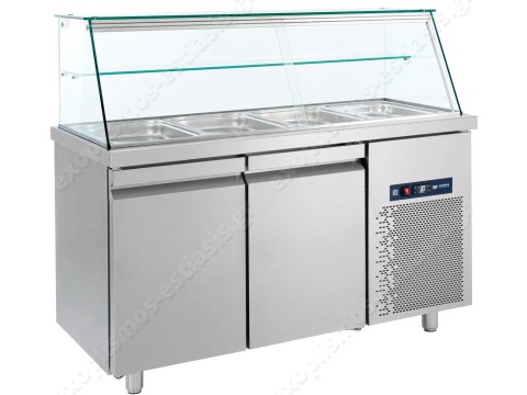 Ψυγείο τοστ 139εκ SΜGN 139 για 16 GN 1/4