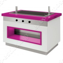 Salad bar θερμαινόμενο για 3 GN 140εκ MB80BM3 INFRICO