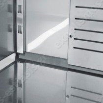 Επαγγελματικό ψυγείο θάλαμος συντήρησης στατικής ψύξης | Αγωγός αέρα για ομοιόμορφη κατανομή της ψύξης