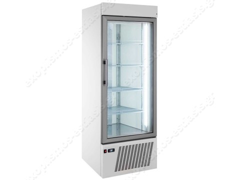 Ψυγείο βιτρίνα κατάψυξη μονό με μηχάνημα κάτω UPF 70