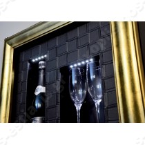 Βιτρίνα συντηρητής κρασιού Quadro Vino 12