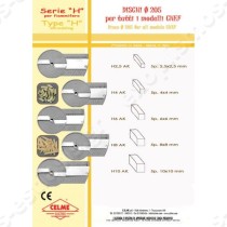 Δίσκος ζουλιέν 2.5x2.5mm H2.5 για πολυκοπτικό CELME