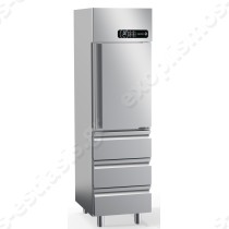 Ψυγείο θάλαμος συντήρησης για 40x60εκ CN8R-57 GINOX | Με 1 πόρτα και 3 συρτάρια CN8R-57-MB1