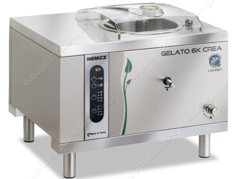 Μηχανή παγωτού 10Kg/ώρα GELATO 6K NEMOX