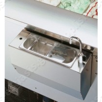 Ψυγείο βιτρίνα παγωτού για 24 θέσεις STRIKE 12+12VD Tecfrigo | Νιπτήρας