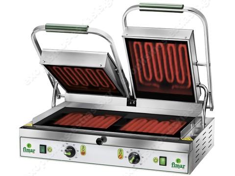 Τοστιέρα κεραμική διπλή PV55 FIMAR