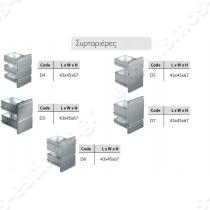 Ψυγείο πάγκος συντήρησης 220x60εκ GINOX