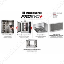 Επαγγελματικός φούρνος αερίου PPD για 11GN 1/1 PROEVO+ INOXTREND | Αξεσουάρ