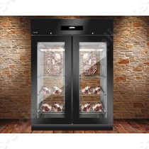 Ψυγείο ωρίμανσης EVERLASTING MEAT 1500 BLACK PANORAMA AC9318