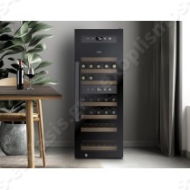 Συντηρητής κρασιών διπλής θερμοκρασίας για 38 φιάλες CASO