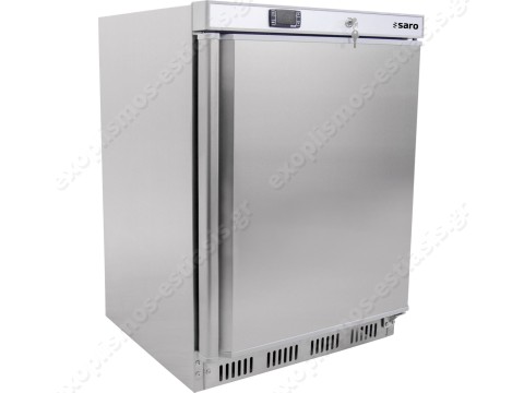 Ψυγείο inox μίνι 60εκ HK 200 S/S SARO