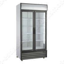 Ψυγείο βιτρίνα συντήρησης 113εκ SCANCOOL | Λευκό