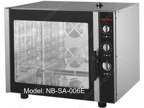 Επαγγελματικός φούρνος για 6 ταψιά VERSO INOXTREND