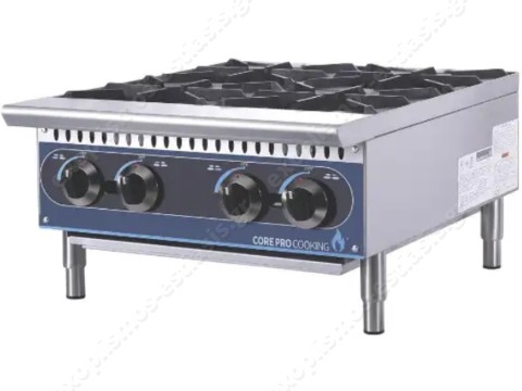 Εστία αερίου με 4 εστίες 